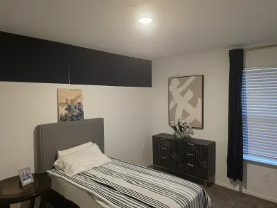 Private room with natural light - Golden Pheasant Chalet assisted living Richmond TX